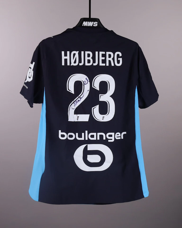 Pierre-Emile Højbjerg Olympique de Marseille shirt