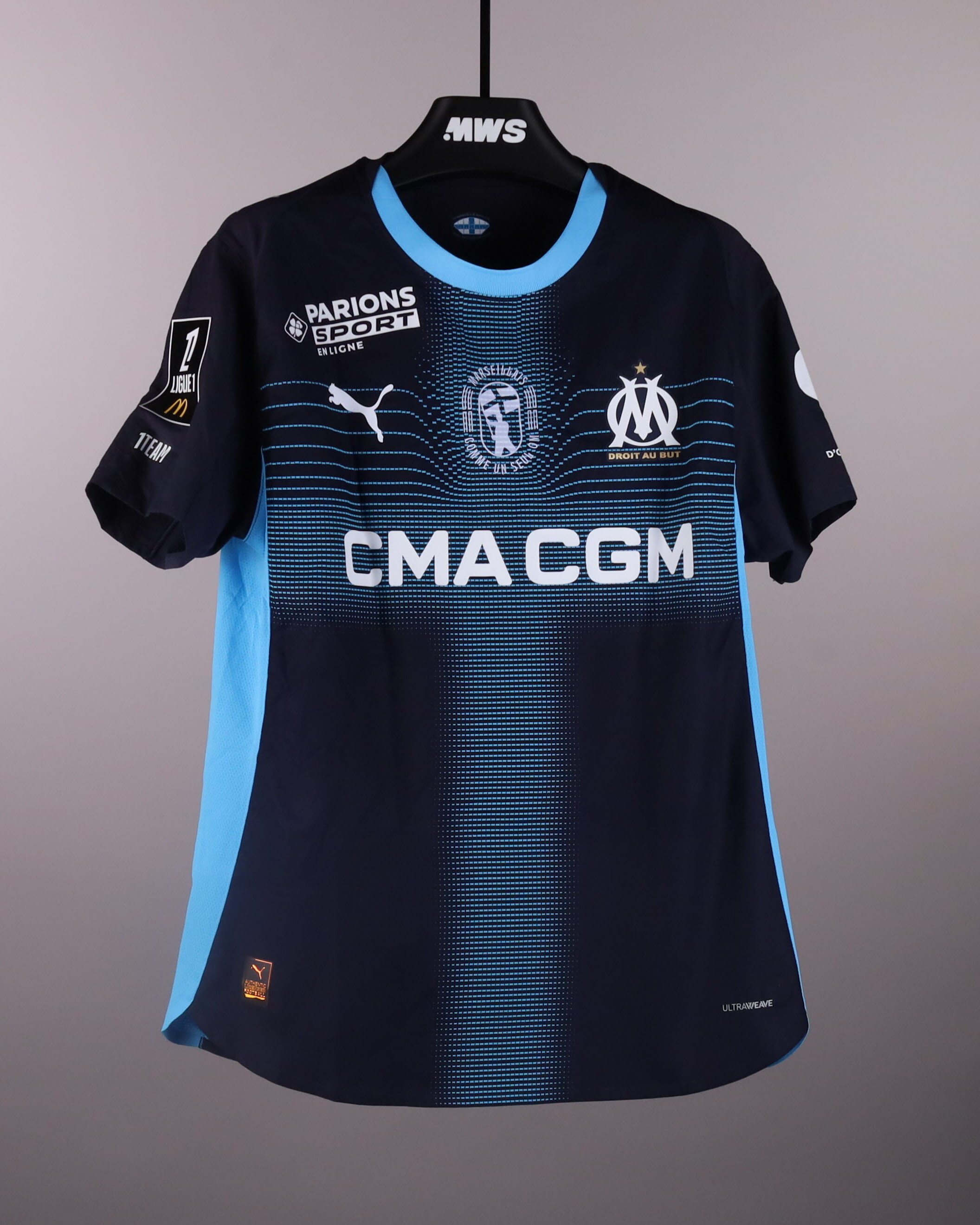 Pierre-Emile Højbjerg Olympique de Marseille shirt