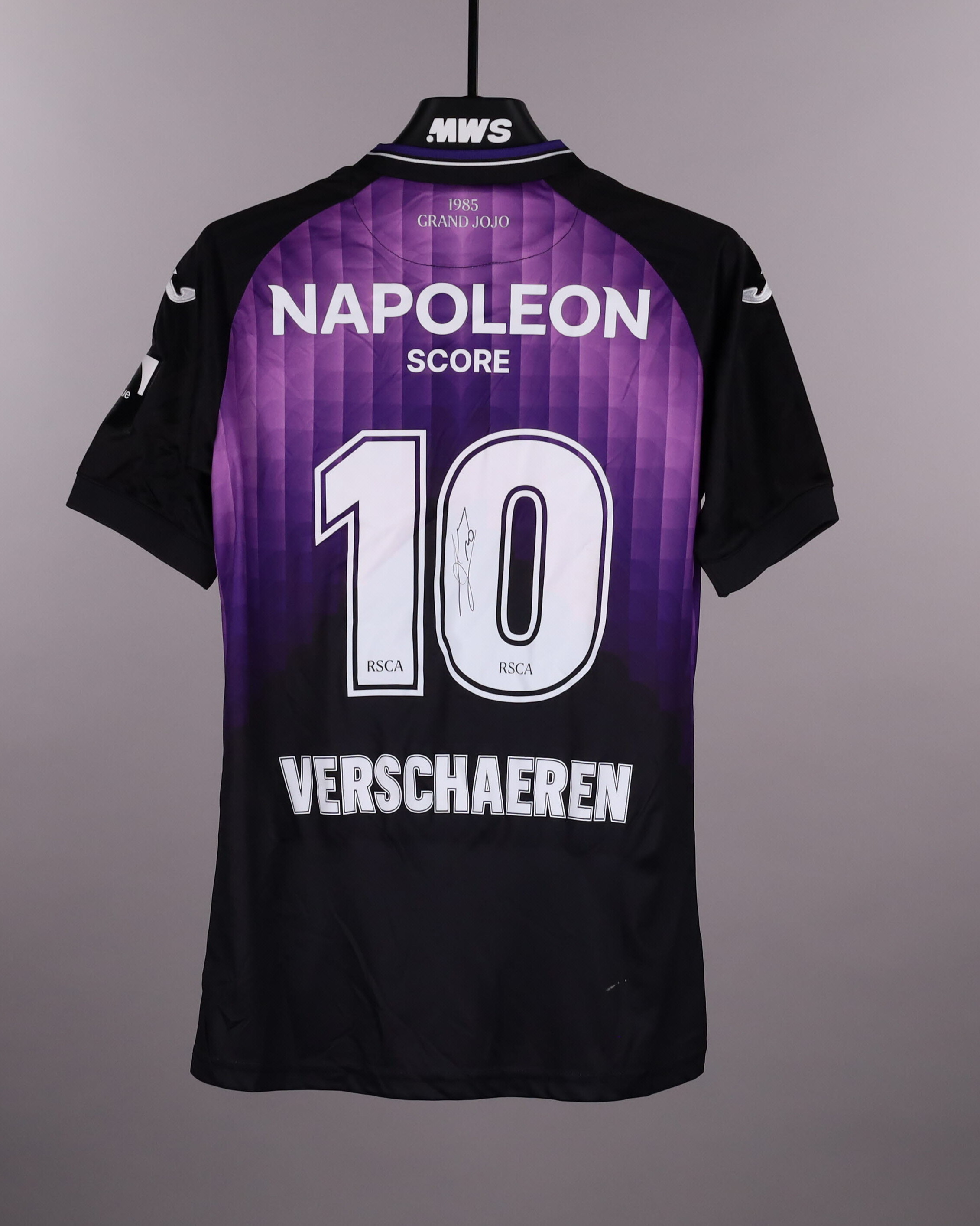 Yari Verschaeren RSC Anderlecht shirt