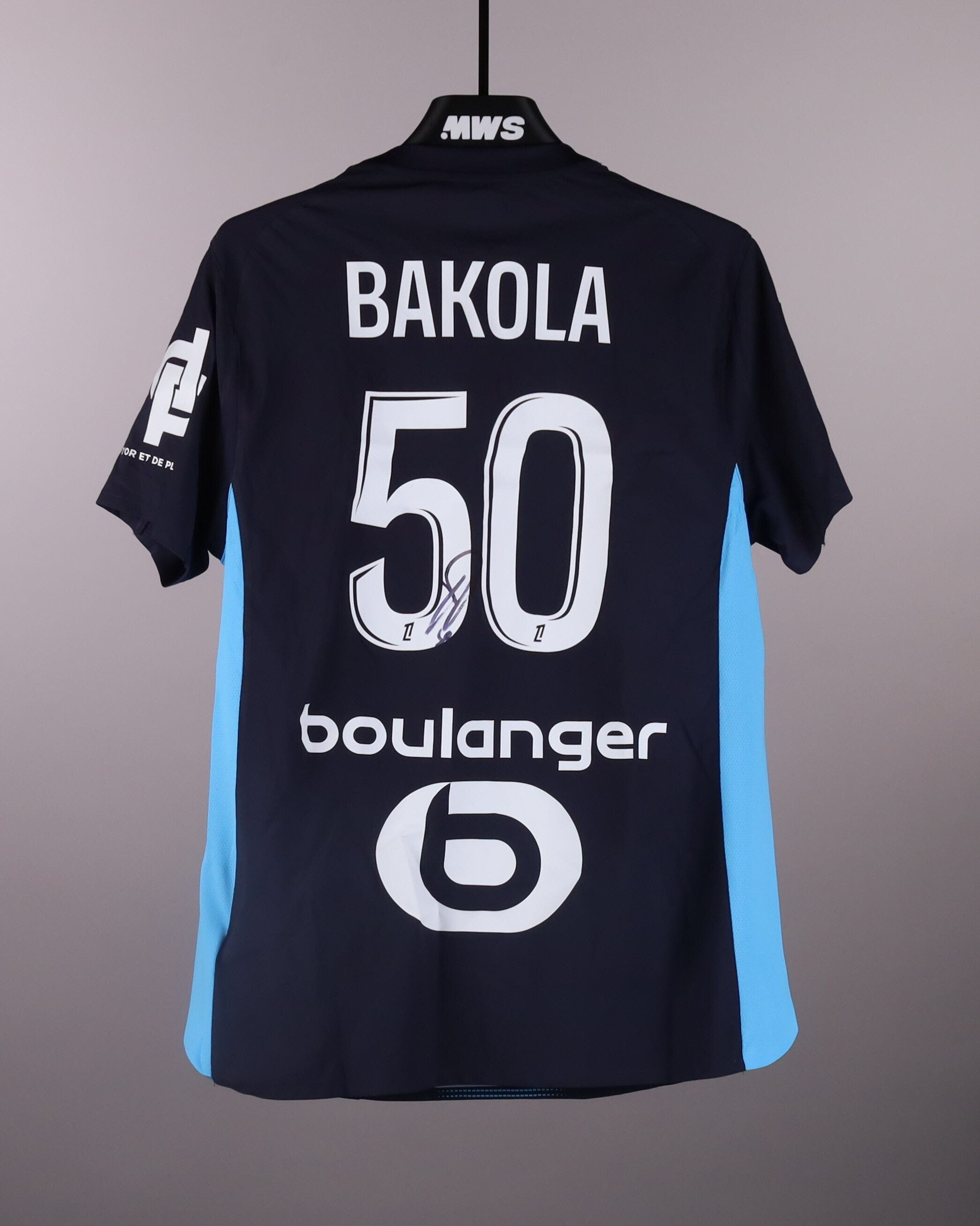 Darryl Bakola | AJ Auxerre - Olympique de Marseille | MatchWornShirt