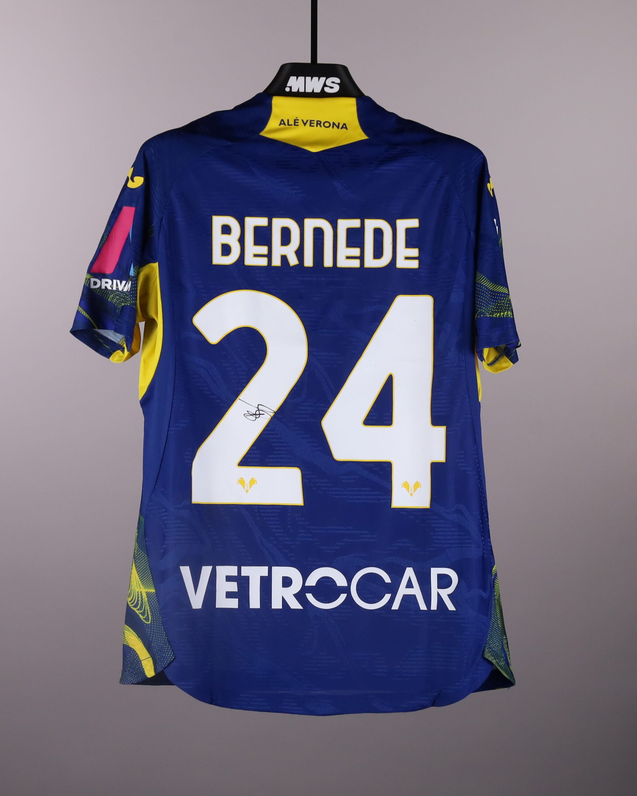 Official Hellas Verona FC Soccer Game-Worn Jerseys Auctions