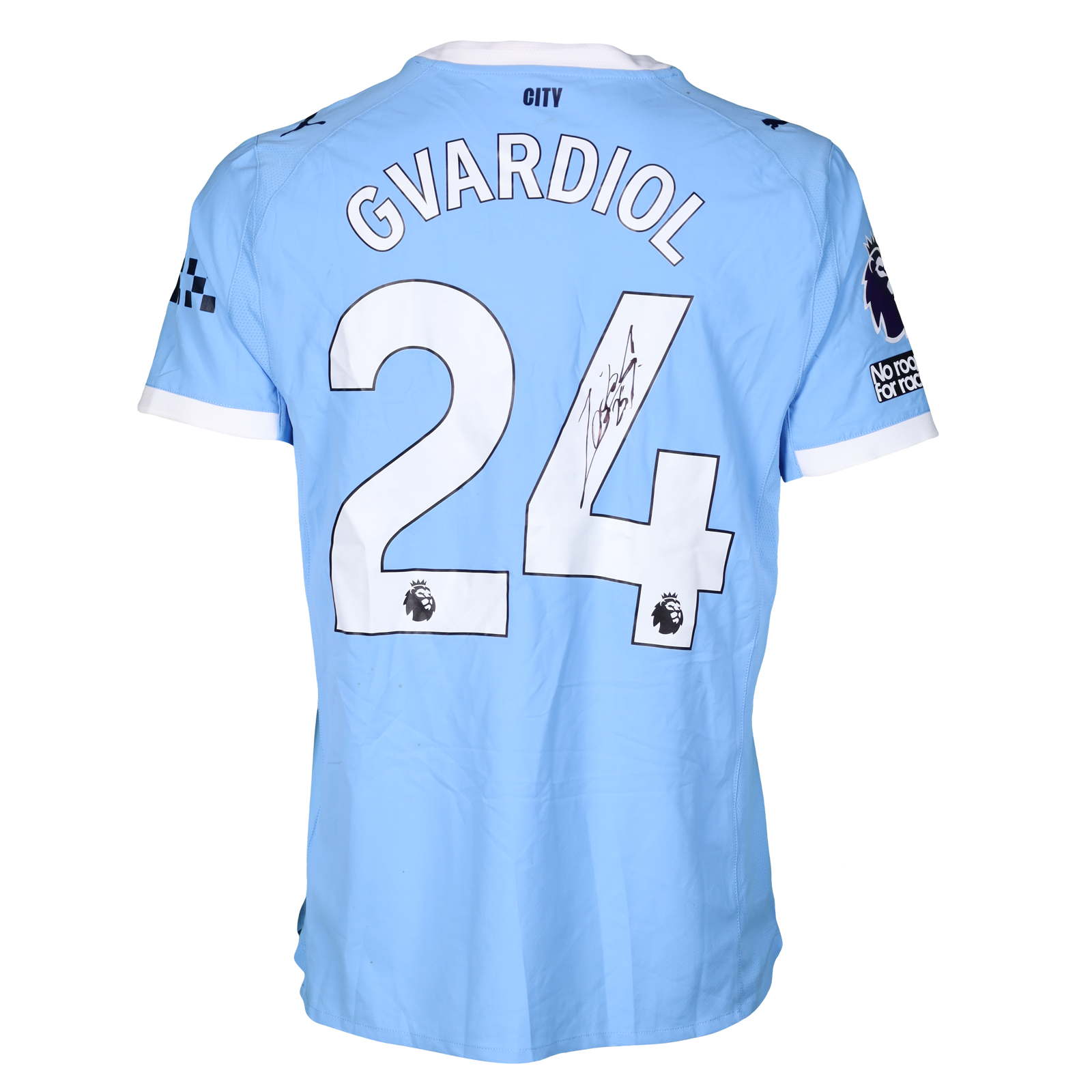 Joško Gvardiol | Manchester City - AFC Bournemouth | MatchWornShirt