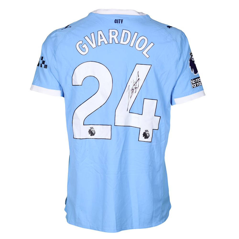 Joško Gvardiol | Manchester City - AFC Bournemouth | MatchWornShirt