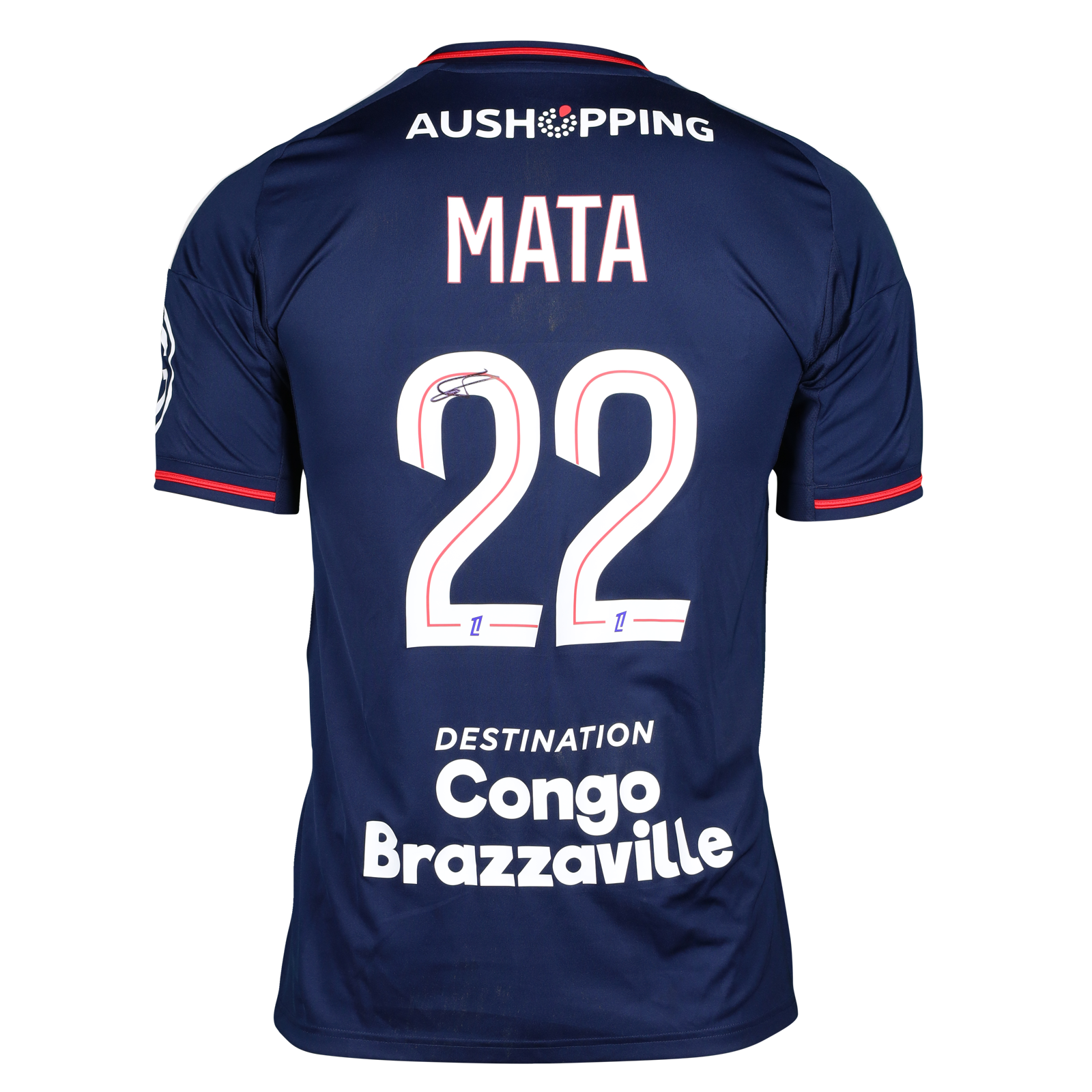 Clinton Mata Olympique Lyonnais shirt
