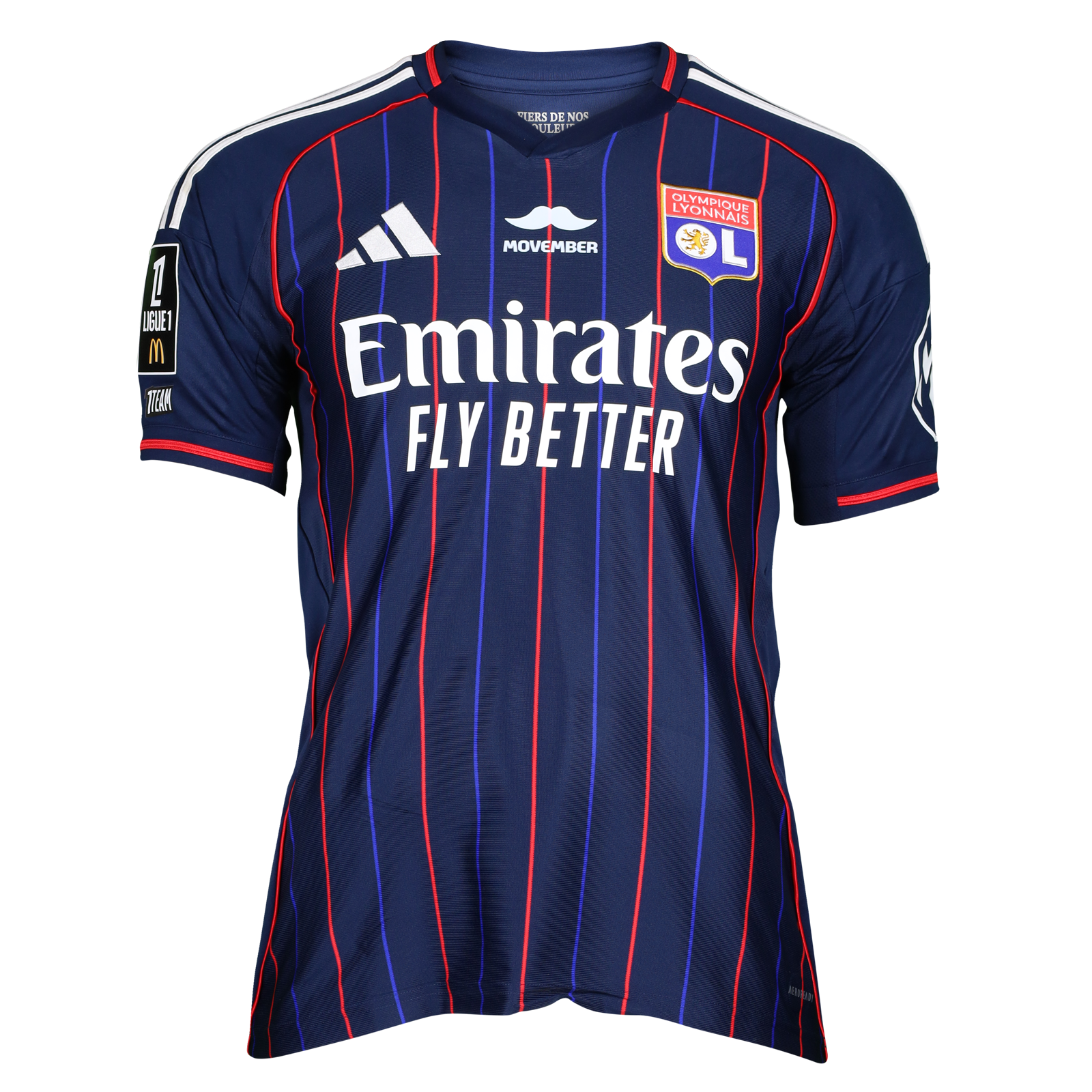 Clinton Mata Olympique Lyonnais shirt