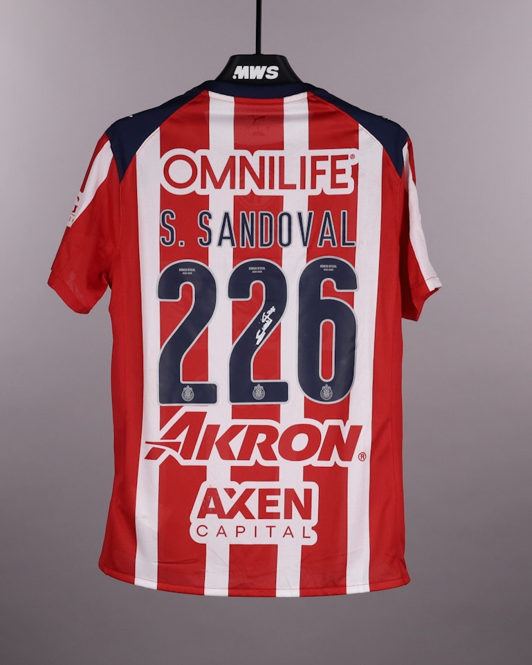 Chivas Guadalajara 팀의 Santiago Sandoval Loboa 셔츠