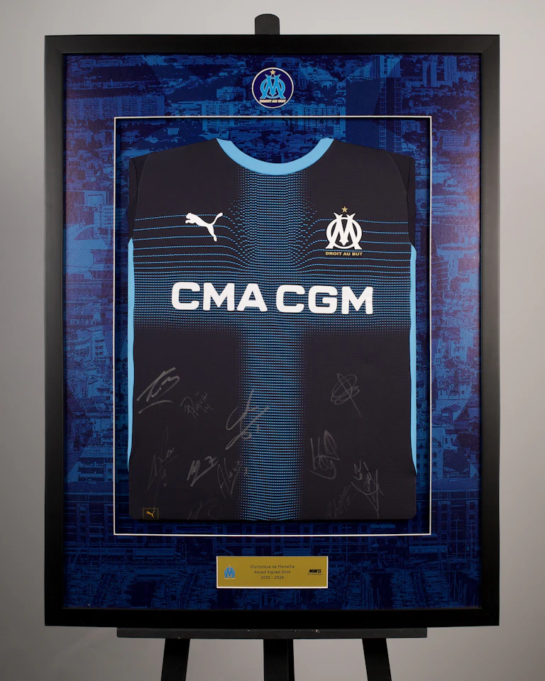 Limited Edition Framed Squad Signed Shirt