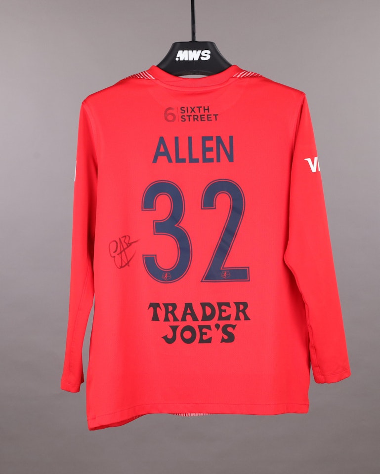 Emmie Allen Bay FC shirt