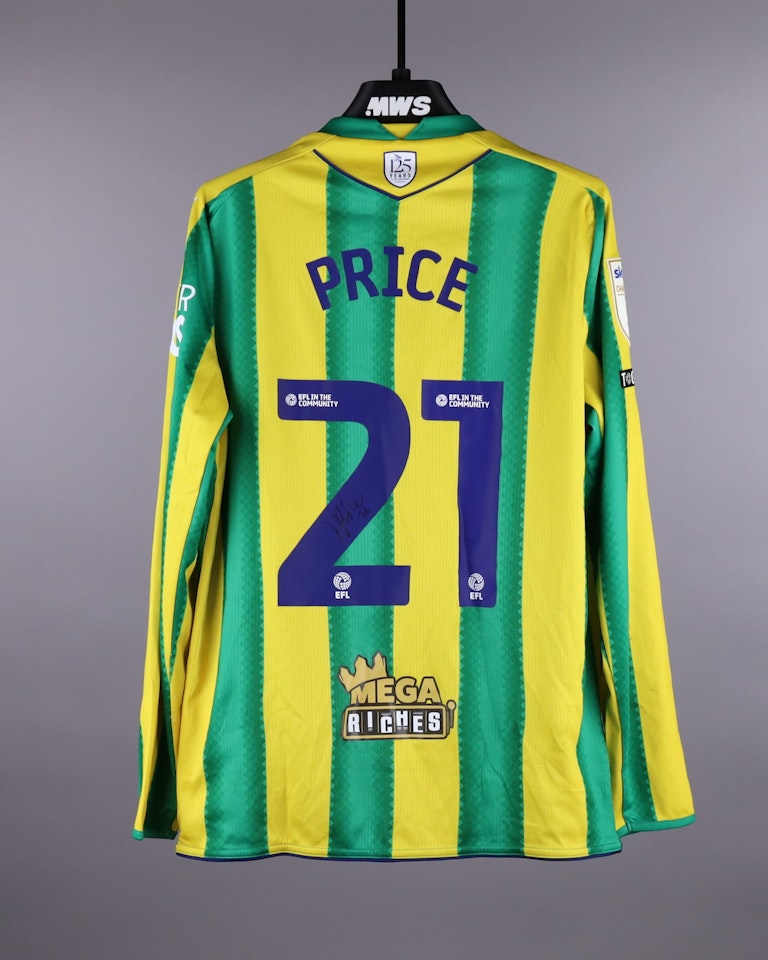 Isaac Price West Bromwich Albion shirt