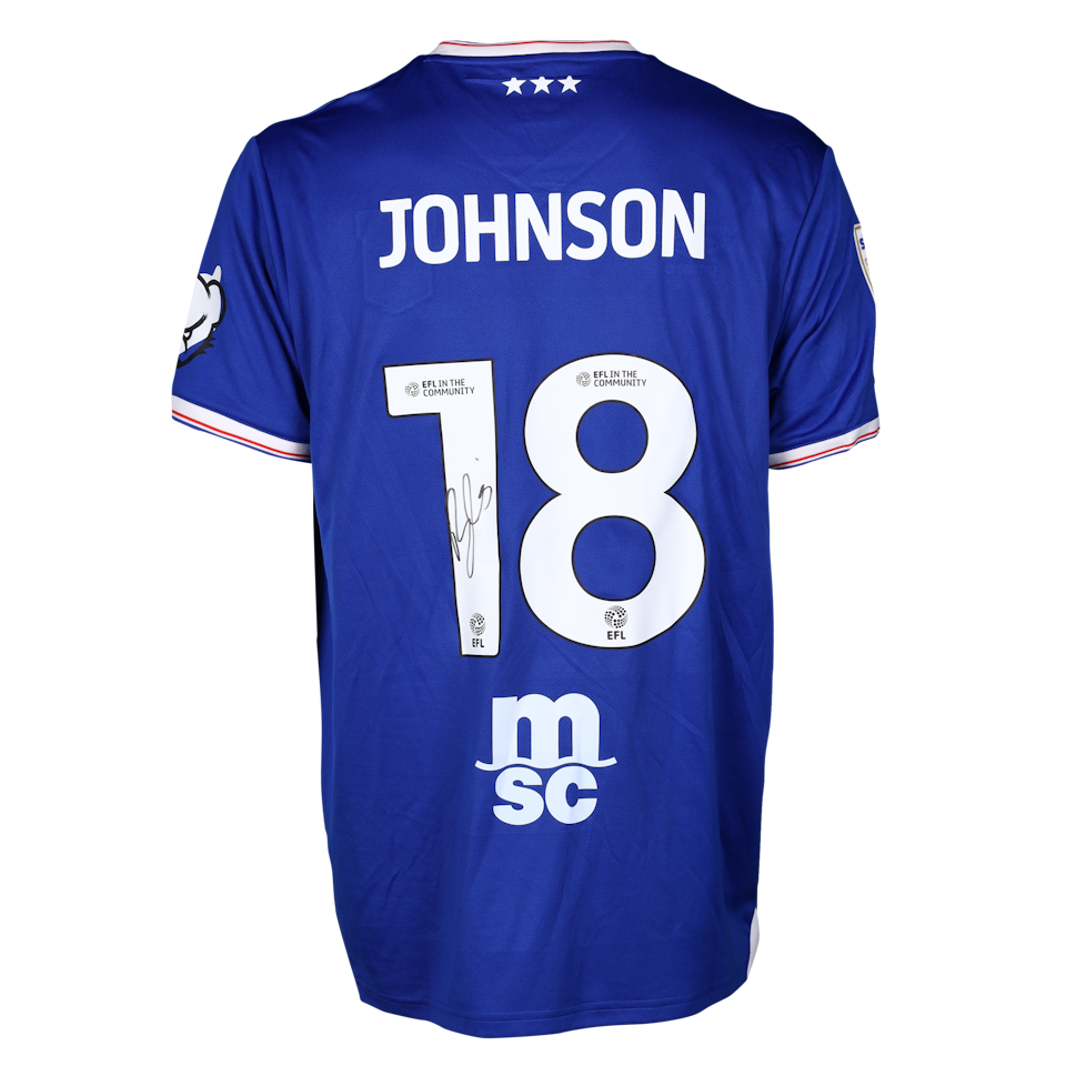 Benjamin Johnson Ipswich Town shirt