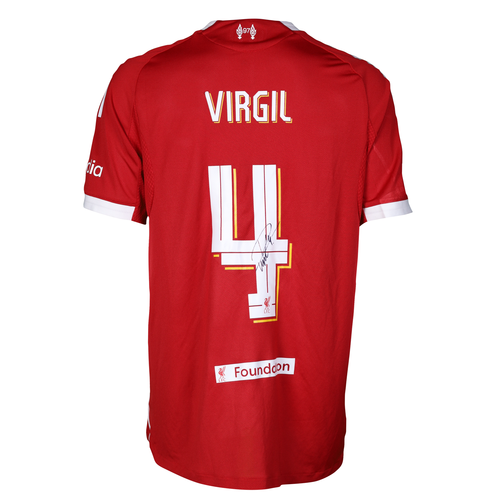 Virgil van Dijk | Liverpool - Real Madrid | MatchWornShirt