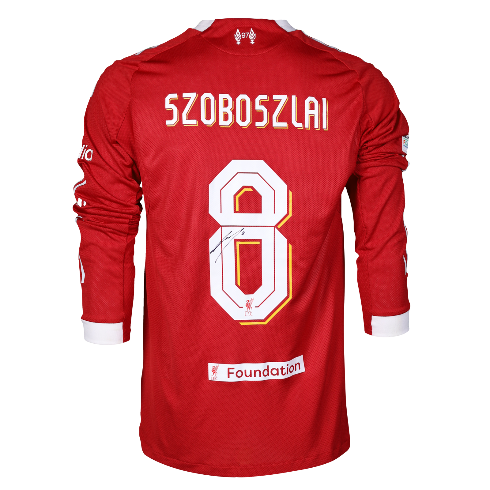 Dominik Szoboszlai | Liverpool - Real Madrid | MatchWornShirt