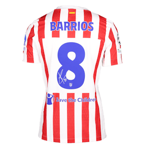 Pablo Barrios Rivas Atlético de Madrid shirt