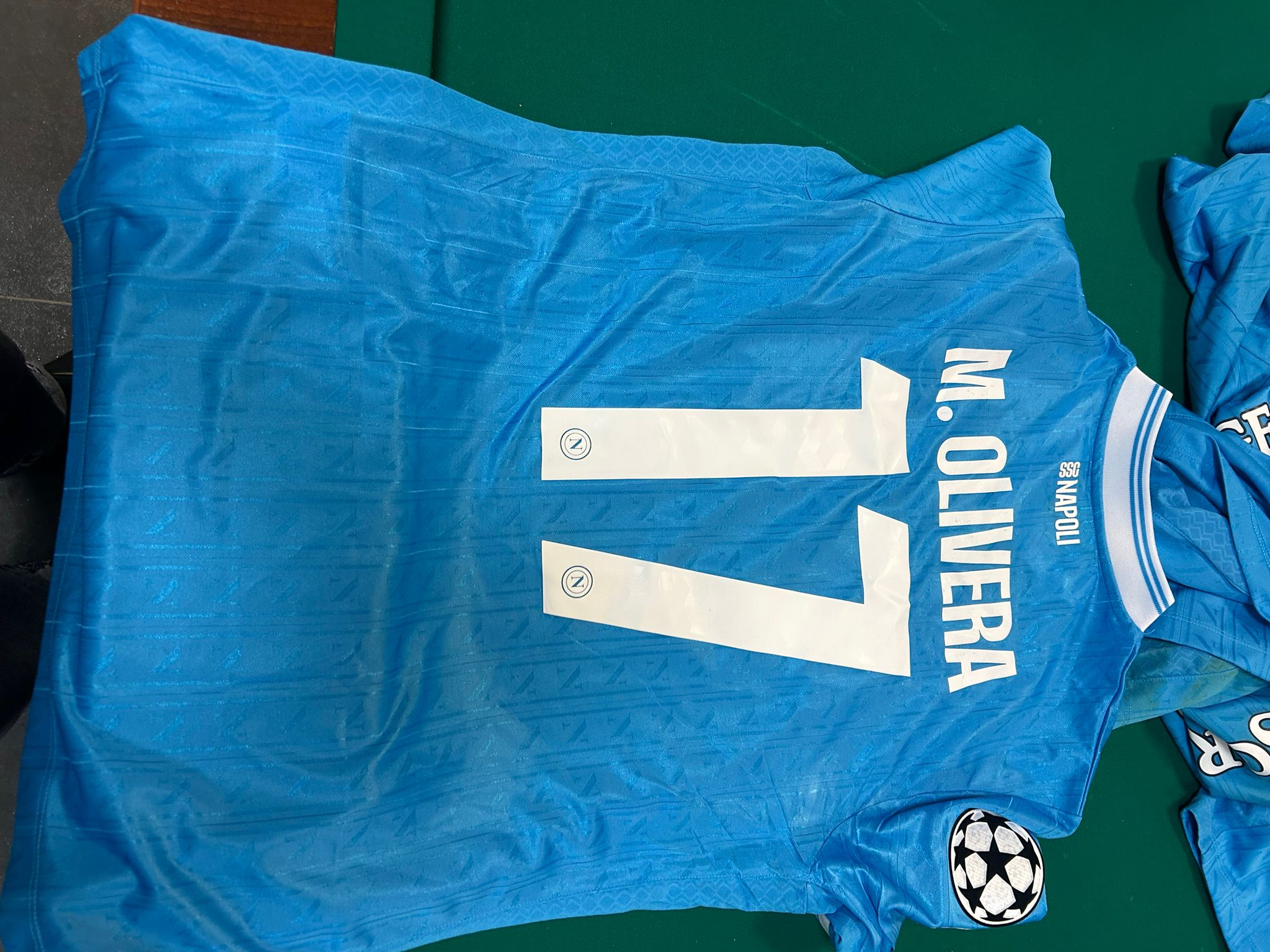 Mathías Olivera SSC Napoli shirt