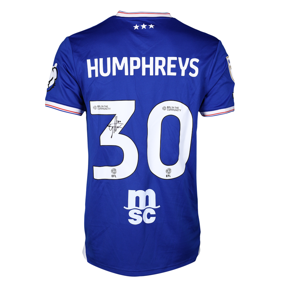 Cameron Humphreys Ipswich Town shirt