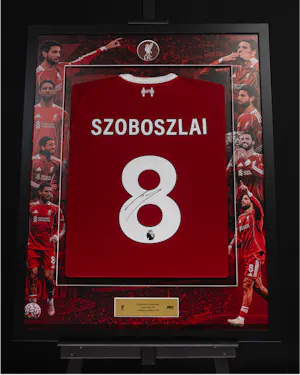 Limited Edition Framed Dominik Szoboszlai Shirt - 1
