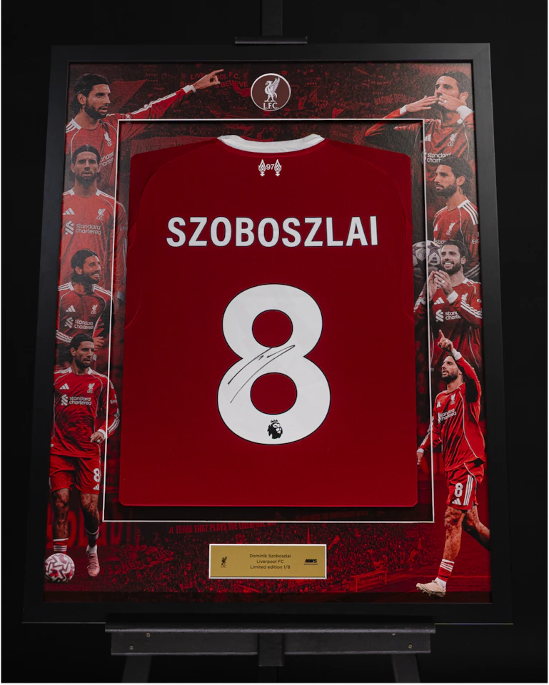 Limited Edition Framed Dominik Szoboszlai Shirt - 1