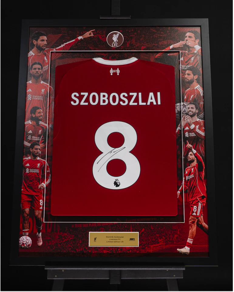 Limited Edition Framed Dominik Szoboszlai Shirt - 1