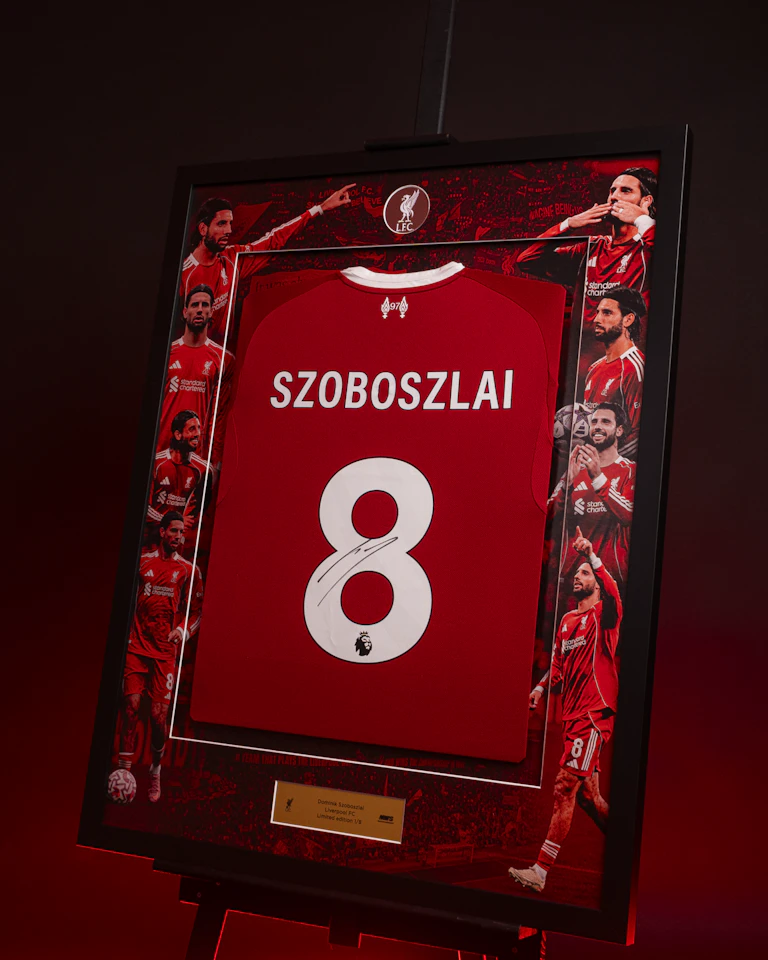 Limited Edition Framed Dominik Szoboszlai Shirt - 1