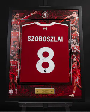 Limited Edition Framed Dominik Szoboszlai Shirt - 2