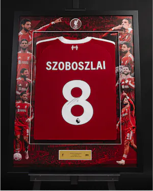 Limited Edition Framed Dominik Szoboszlai Shirt - 4