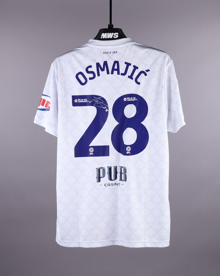 Milutin Osmajić Preston North End shirt