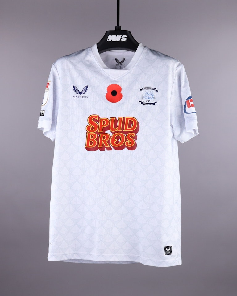 Alfie Devine Preston North End shirt