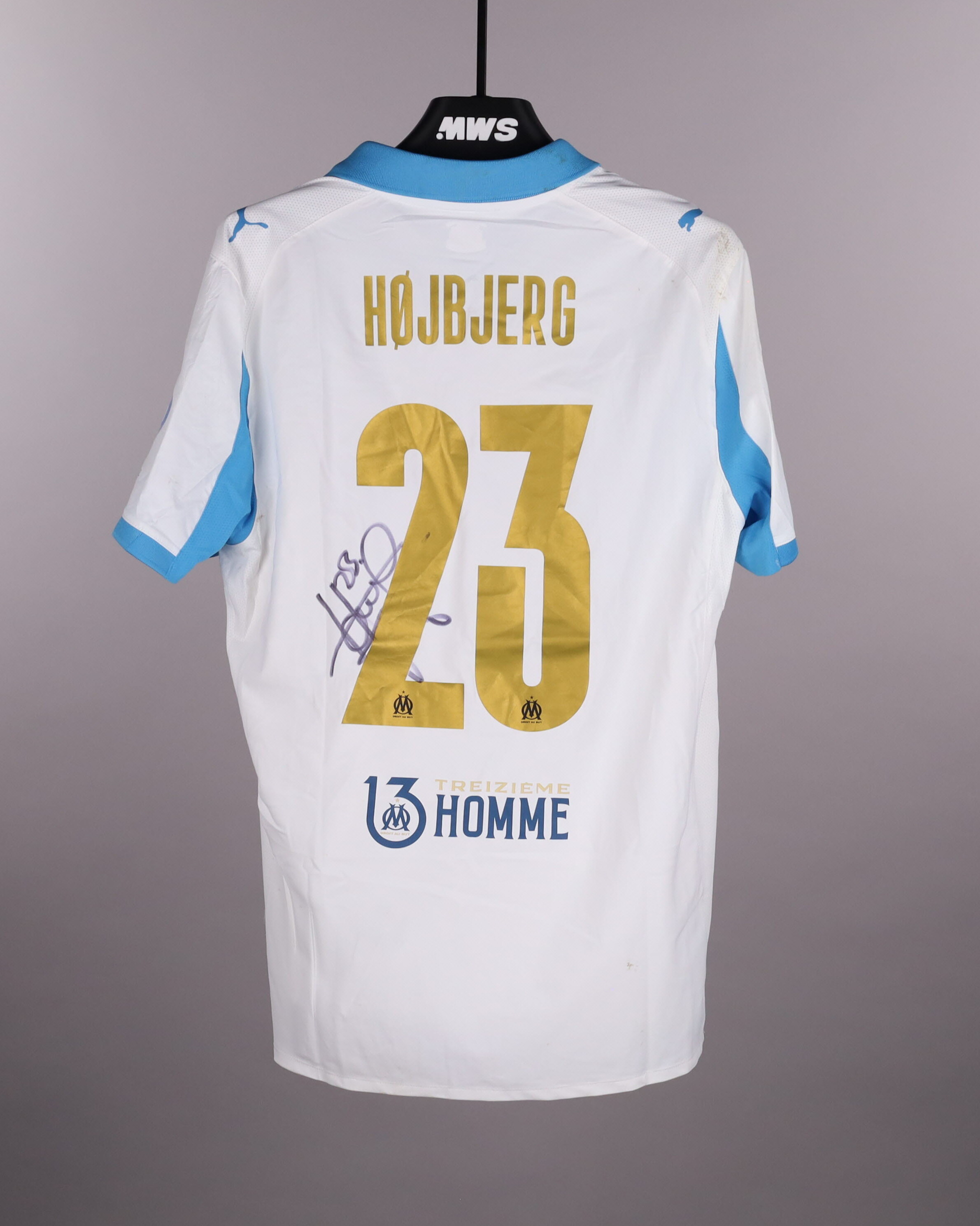 Pierre-Emile Højbjerg Olympique de Marseille shirt