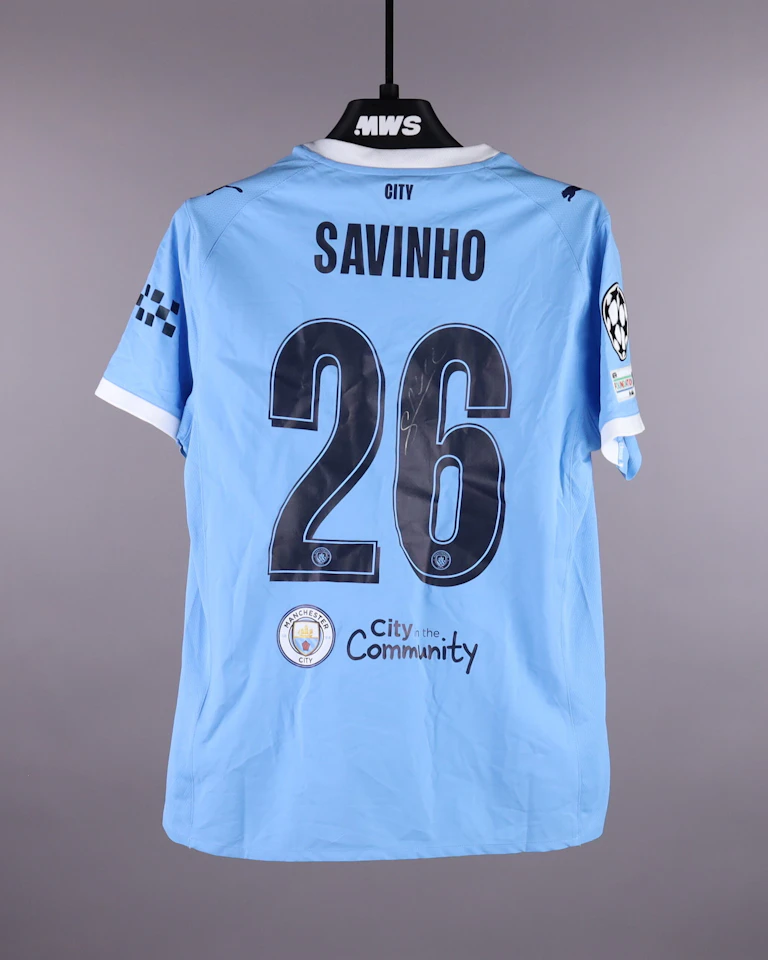 Sávio Moreira de Oliveira Manchester City shirt