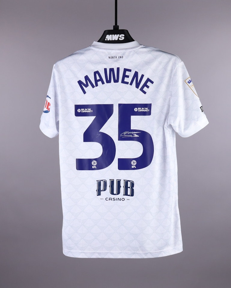 来自Preston North End的Noah Mawene球衣