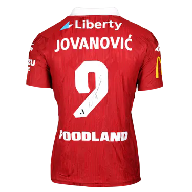 Luka Jovanovic Adelaide United jersey