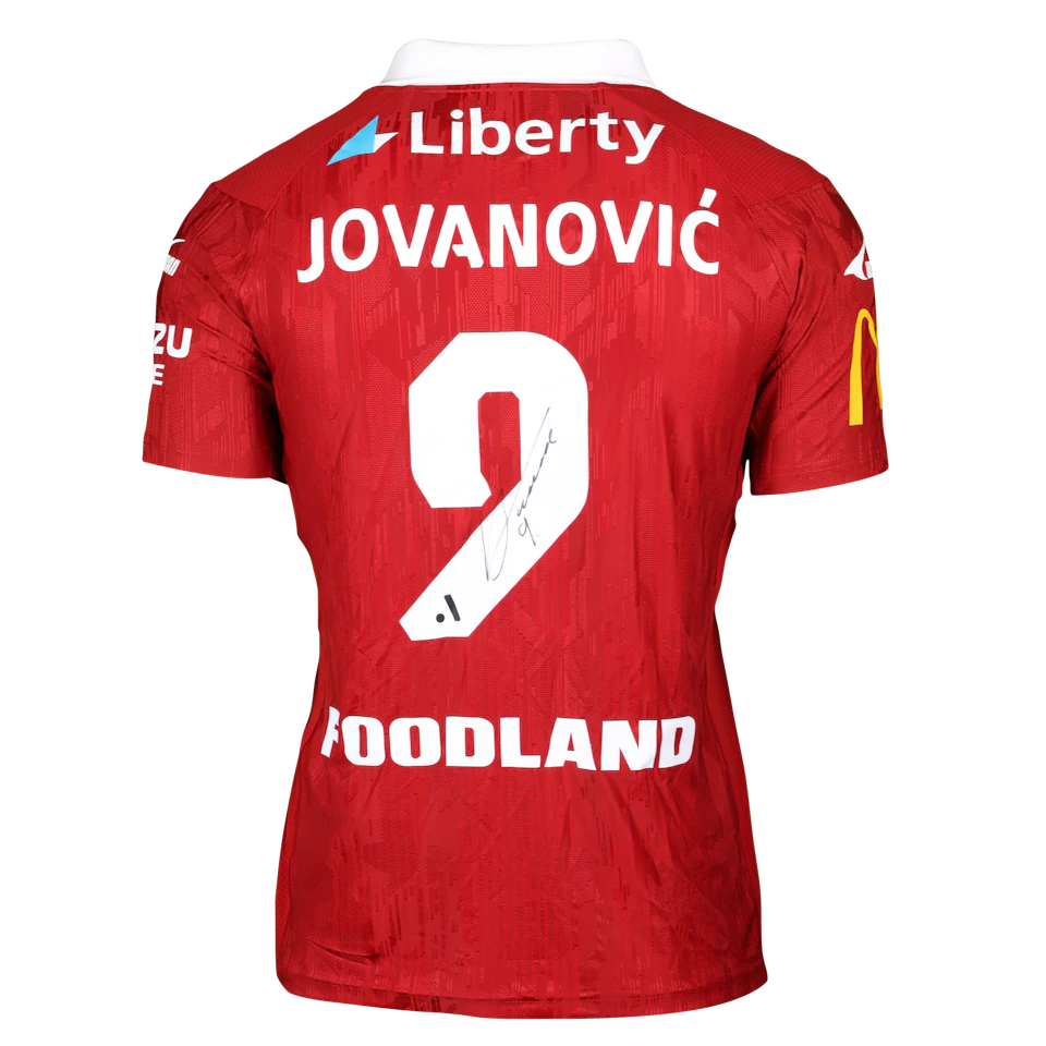 Luka Jovanovic Adelaide United jersey