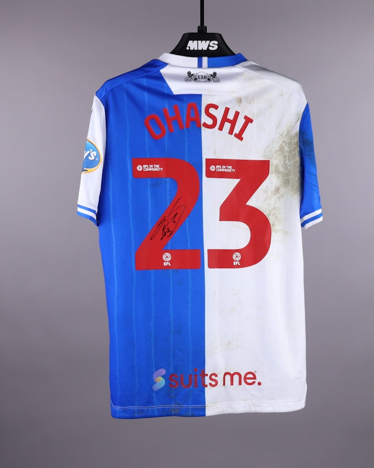 Yuki Ohashi 大橋祐紀 Blackburn Rovers shirt