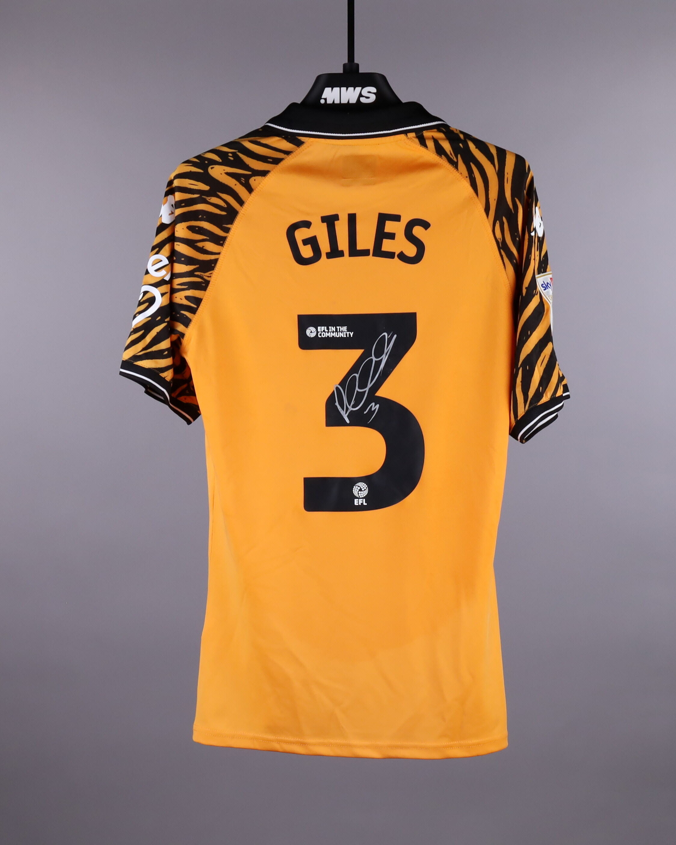 Official Hull City Soccer Game-Worn Jerseys Auctions - MatchWornShirt
