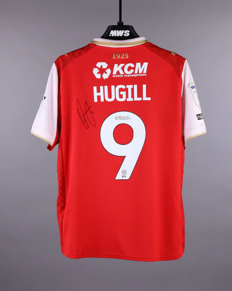 Jordan Hugill | Rotherham United - Lincoln City | MatchWornShirt
