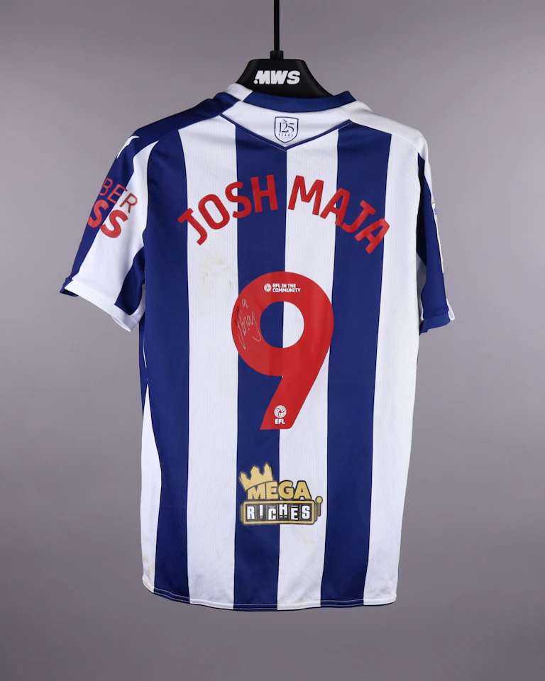 Camisola de Josh Maja, West Bromwich Albion