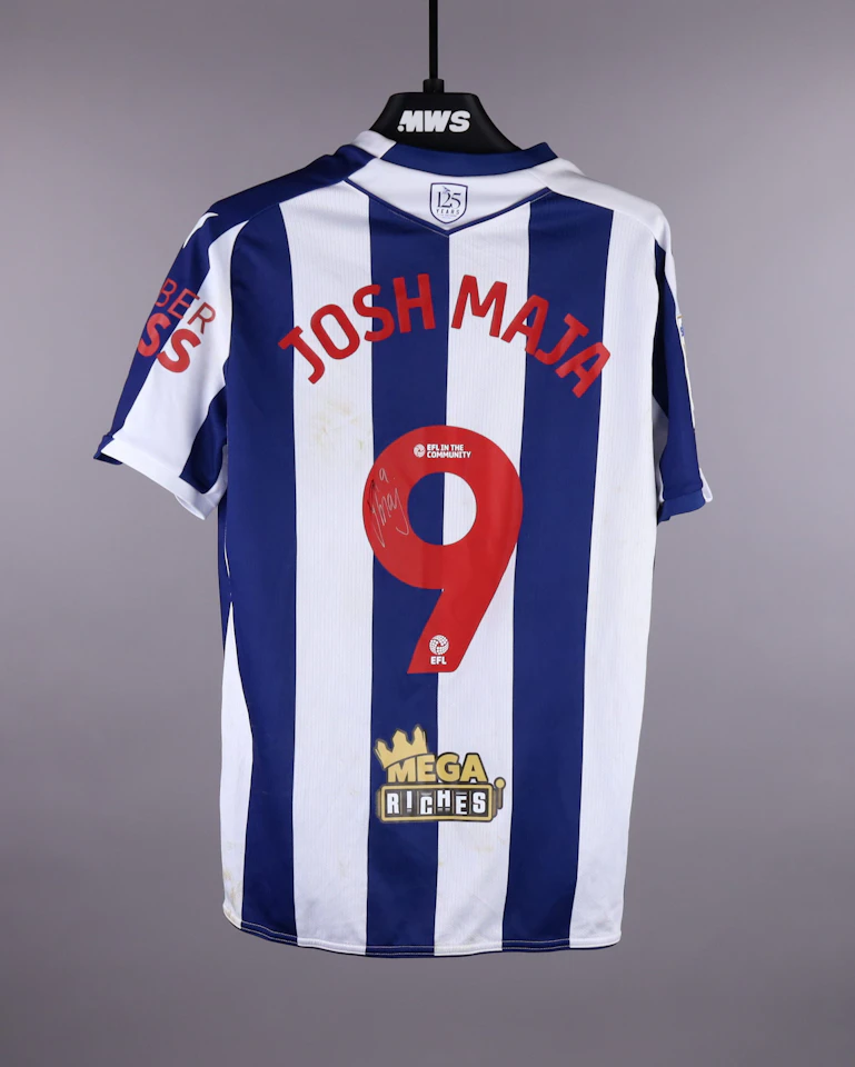 Camisola de Josh Maja, West Bromwich Albion