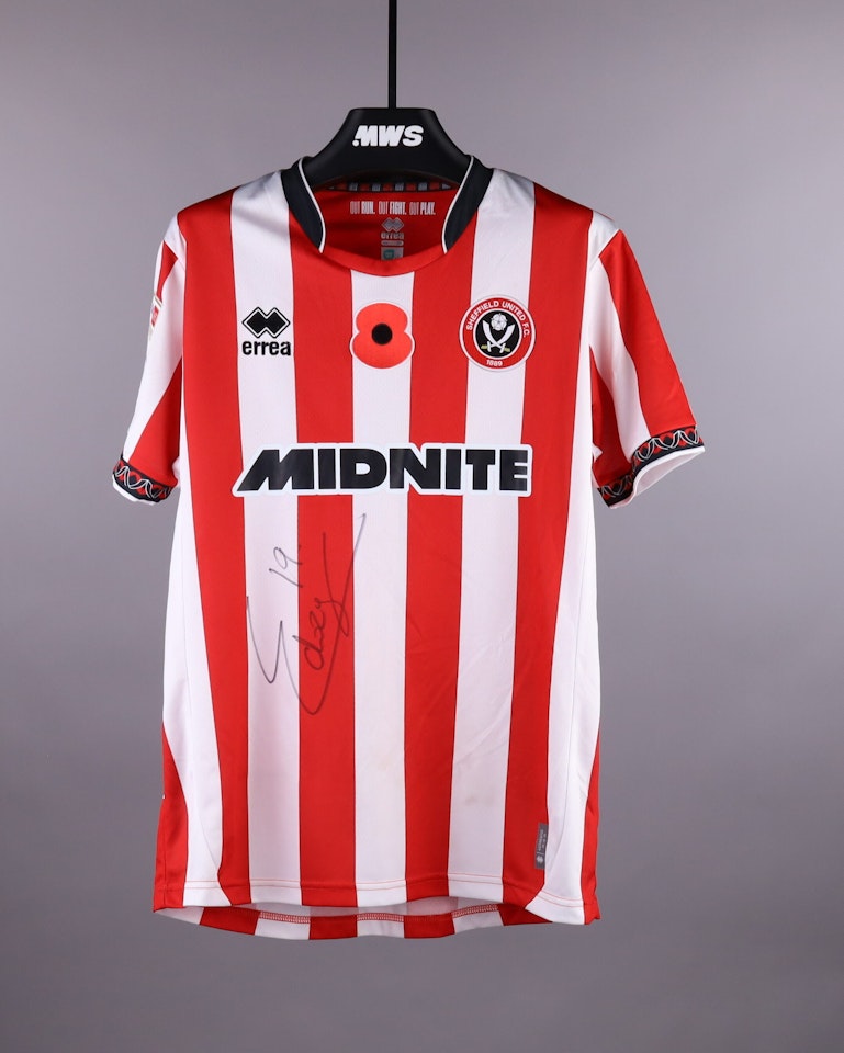 Chiedozie Ogbene Sheffield United shirt