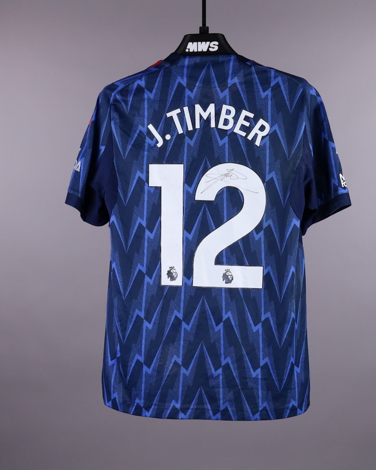 Jurriën Timber Arsenal shirt
