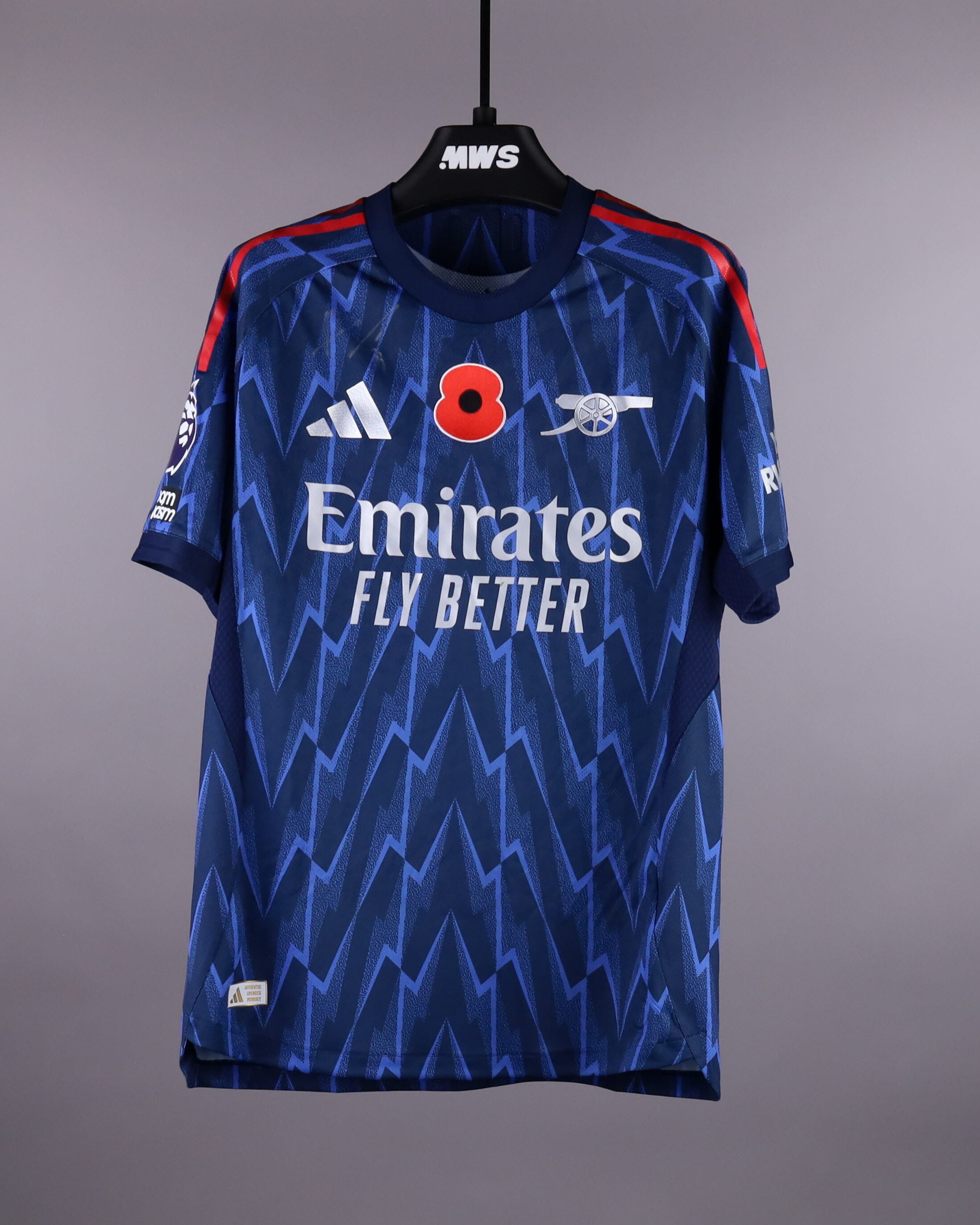 Riccardo Calafiori | Sunderland - Arsenal | MatchWornShirt