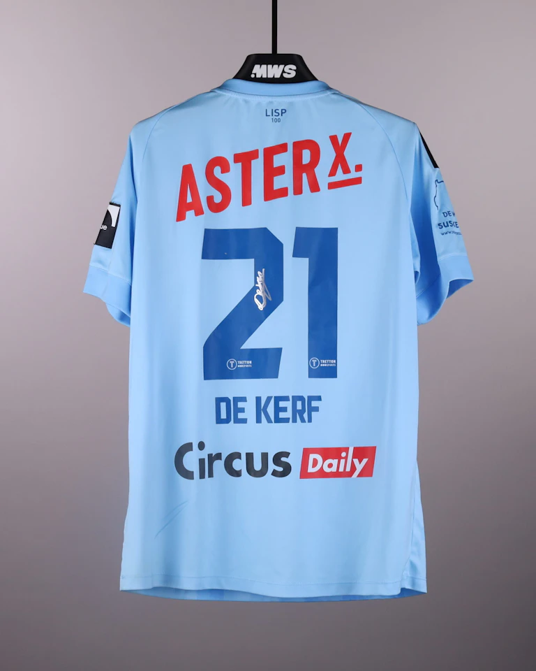 Bo De Kerf K.Lierse S.K. camisa.