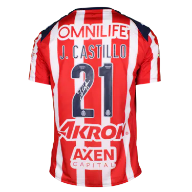 José Castillo Pérez Chivas Guadalajara camisa.