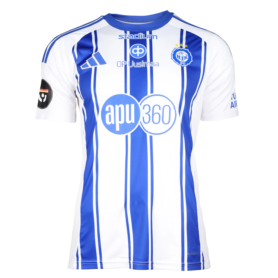 来自HJK Helsinki的Lucas Lingman球衣