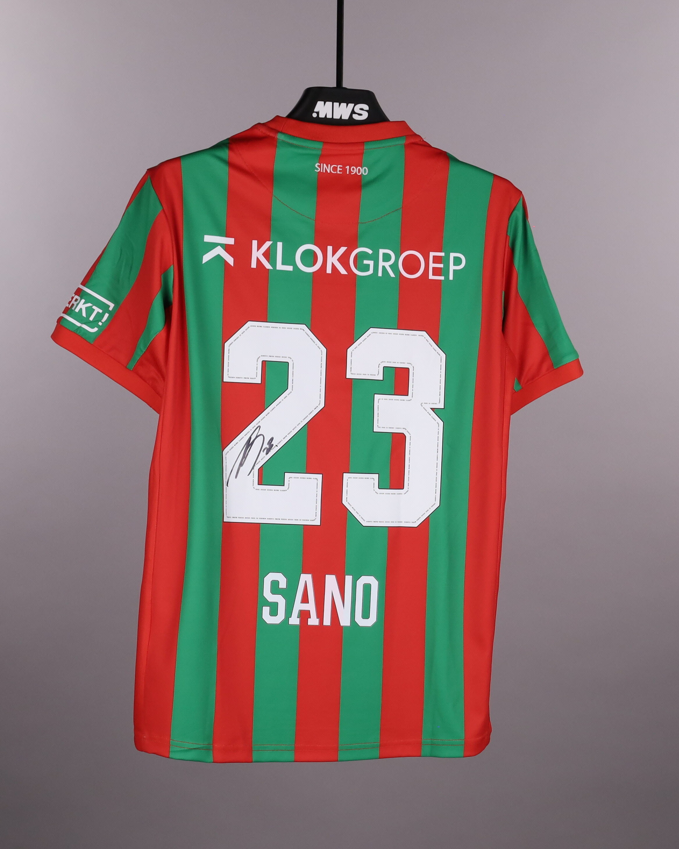 佐野航大　実使用ユニフォーム Kodai Sano 佐野航大 | NEC - FC Groningen | MatchWornShirt
