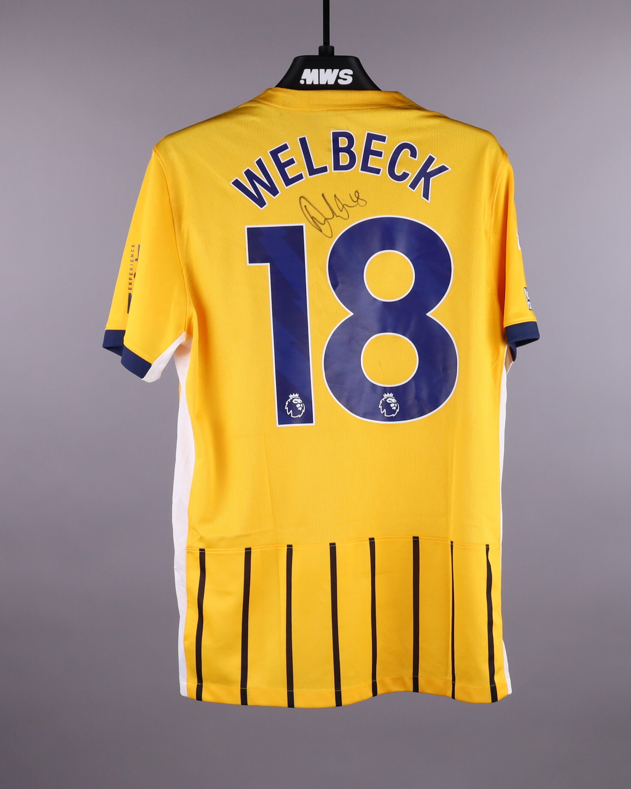 Official Brighton & Hove Albion Soccer Game-Worn Jerseys Auctions