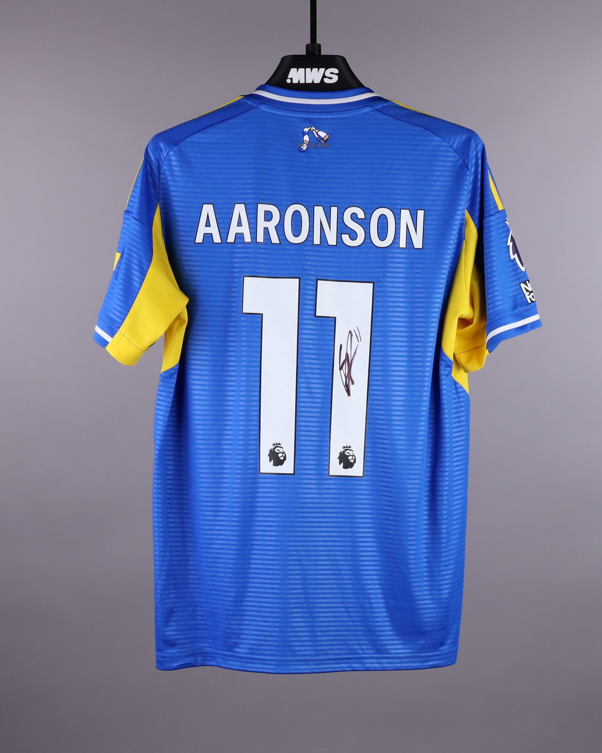 Brenden Aaronson | Nottingham Forest - Leeds United | MatchWornShirt