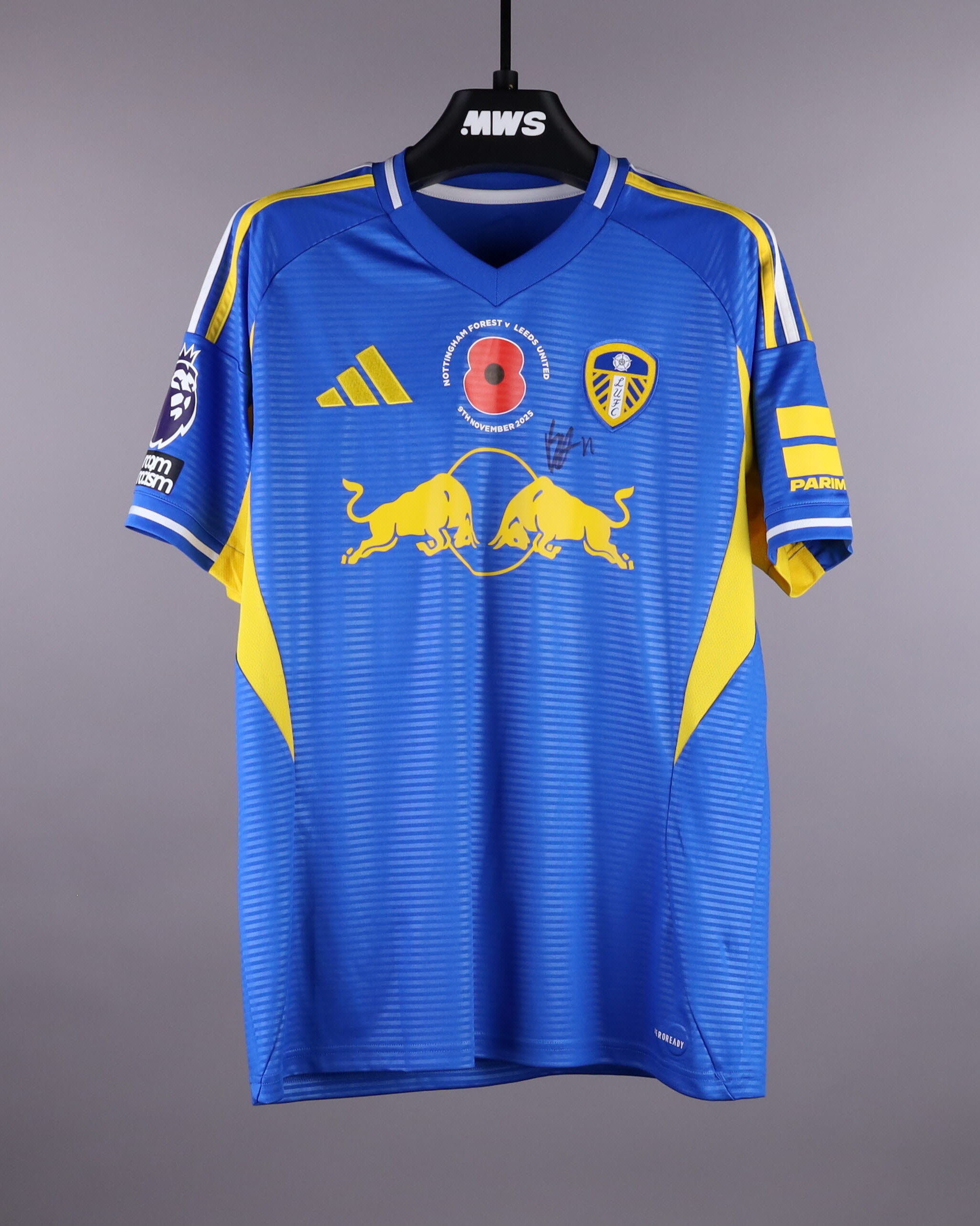 Brenden Aaronson | Nottingham Forest - Leeds United | MatchWornShirt