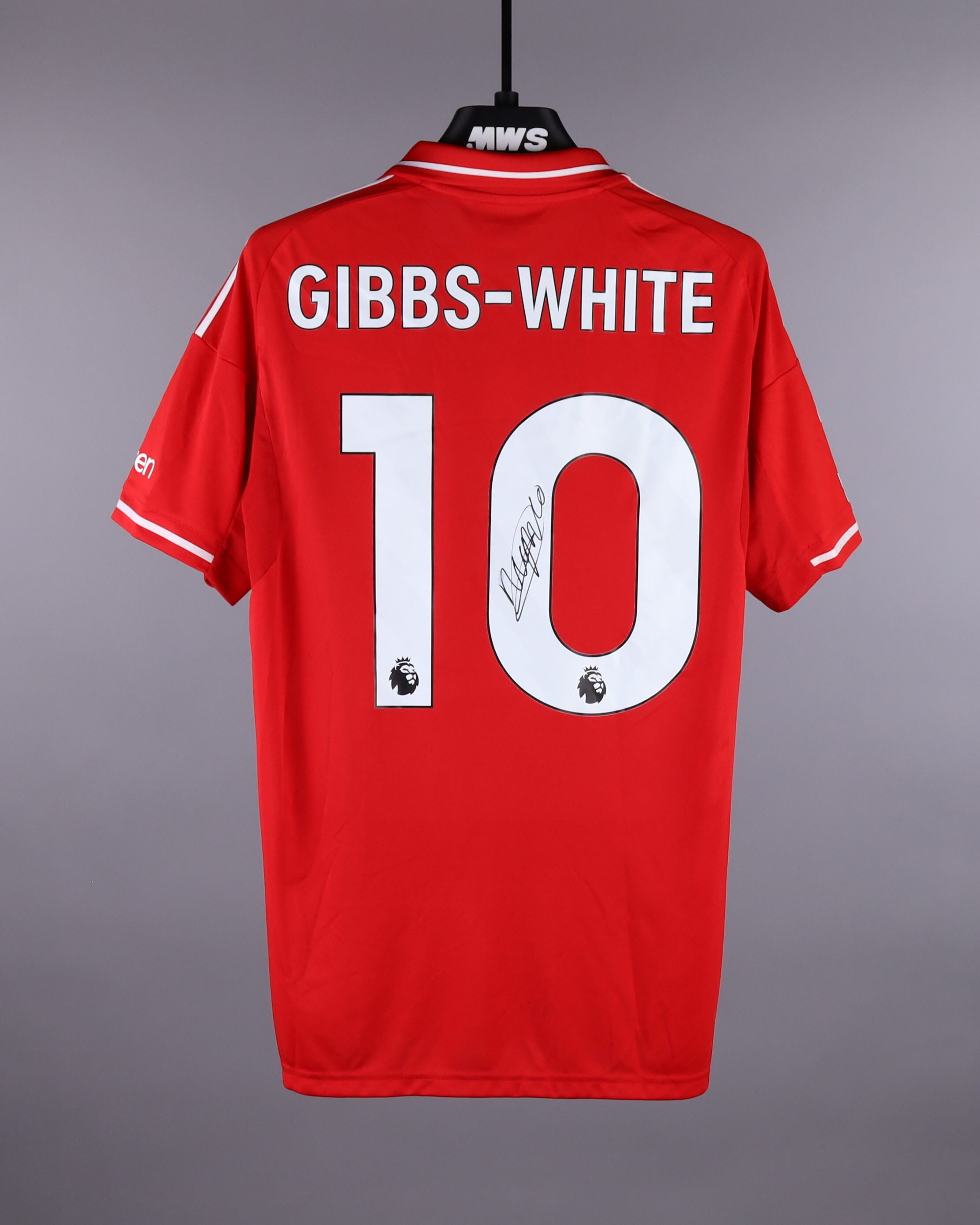 Morgan Gibbs-White | Nottingham Forest - Leeds United | MatchWornShirt