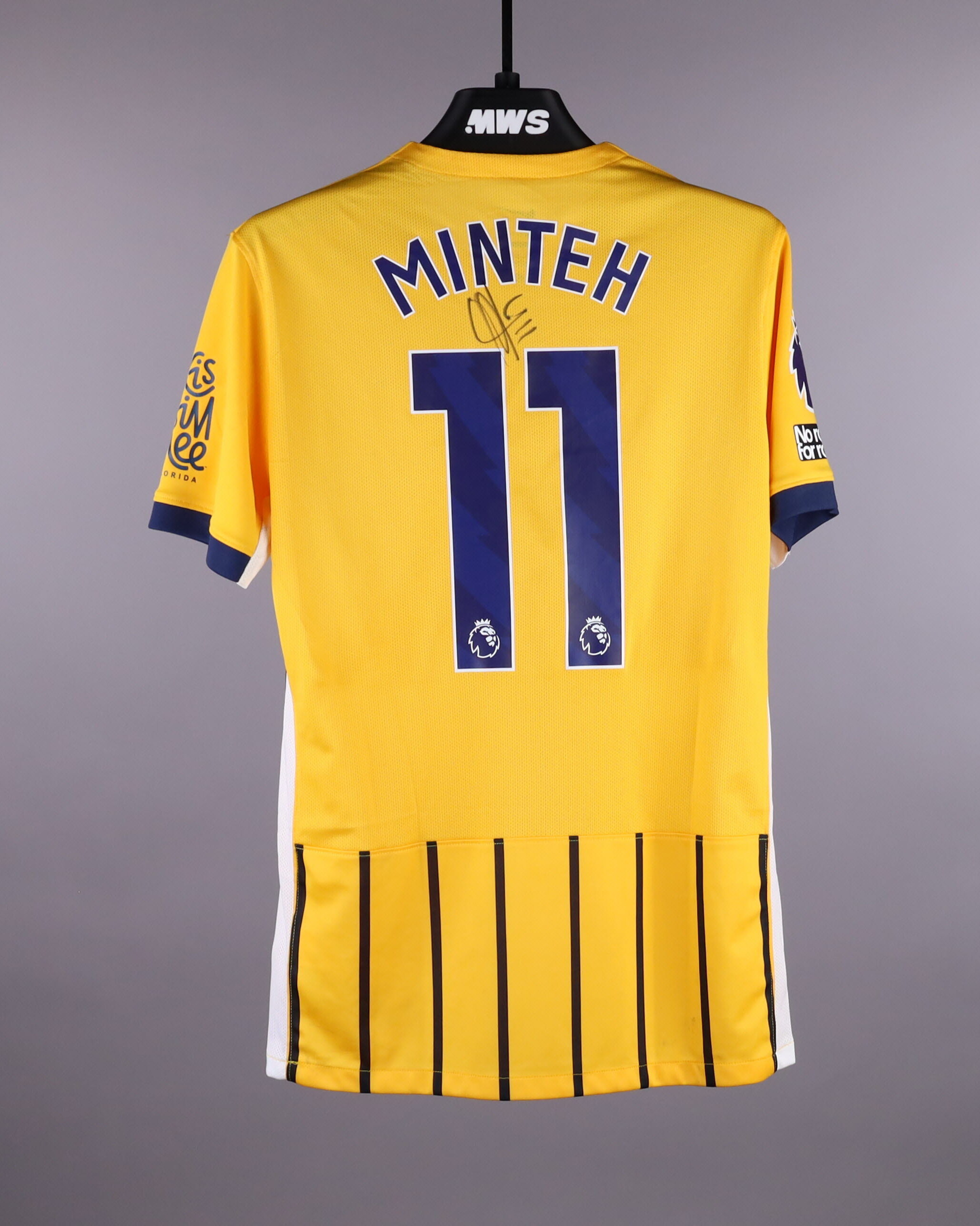 Official Brighton & Hove Albion Soccer Game-Worn Jerseys Auctions