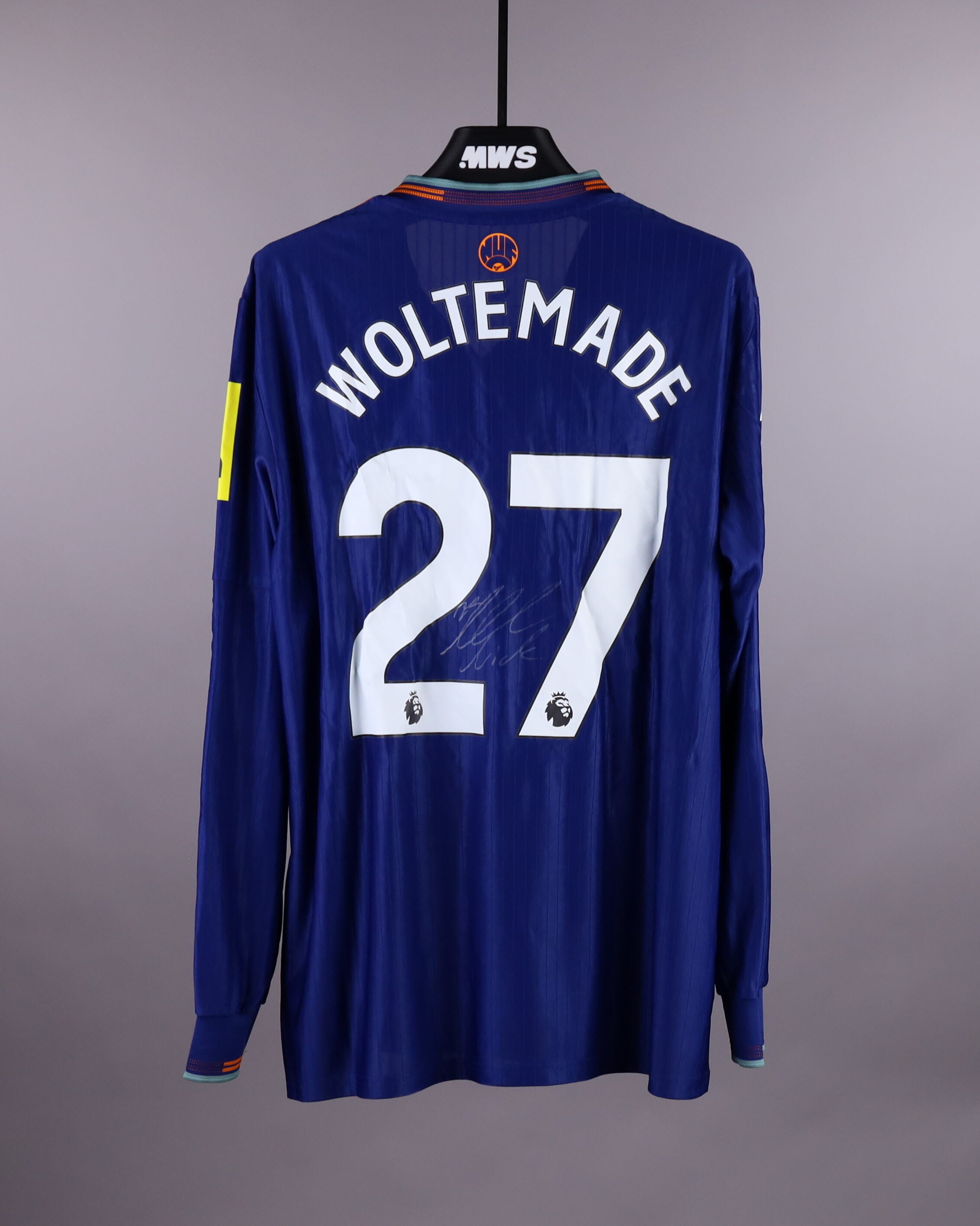 Newcastle United  シャツ Woltmade 27 Nick Woltemade | Brentford - Newcastle United | MatchWornShirt